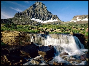 Wodospad, Góry