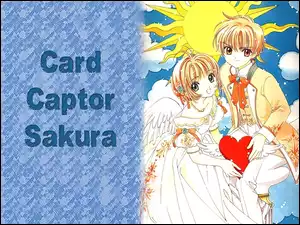 serce, Cardcaptor Sakura, dziewczyna, napisy, facet