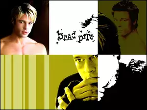 włosy, Brad Pitt, jasne