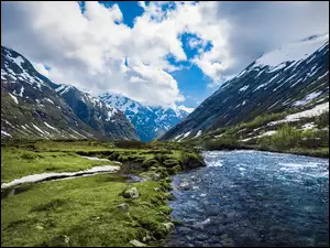 Norwegia, Rzeka, Góry