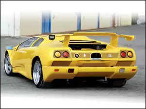 Żółte, Lamborghini Diablo