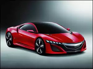 Czerwony, Prototyp, Acura NSX