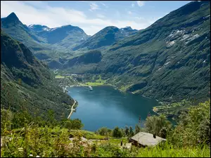 Norwegia, Góry, Fiord Geiranger