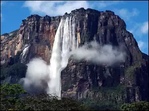 Venezuela, Piękny, Wodospad