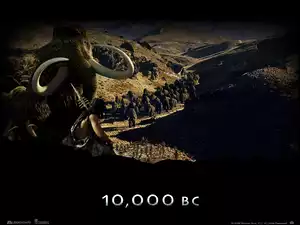 10000 Bc, mamuty