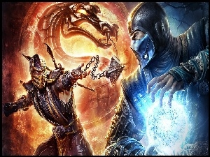Sub Zero, Mortal Kombat, Scorpion
