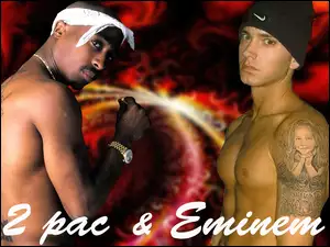 Bicepsy, 2 Pac, Eminem