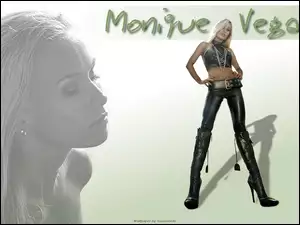 Modelka, Monique Vegas, Aktorka