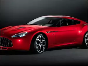 Czerwony, Aston Martin, V12