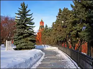Ogród, Kremla, Tajnicki, Mury
