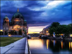 Katedra, Niemcy, Rzeka, Berlin