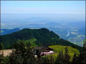 Panorama, Zajazd, Góry, Droga