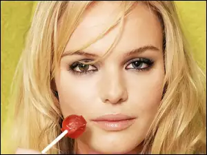 Kobieta, Kate Bosworth, Blondynka, Lizak