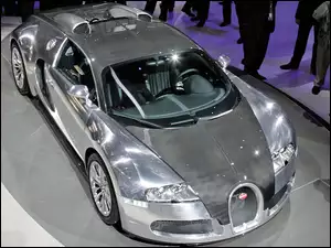 Wystawa, Srebrne, Bugatti Veyron