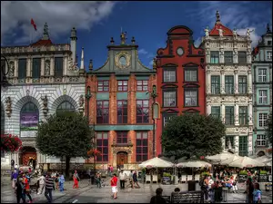 Miasto, Polska, Kamienice, Gdańsk