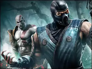 Kratos, Mortal Kombat, Sub Zero