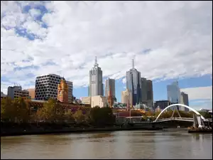 Wieżowce, Miasto, Melbourne