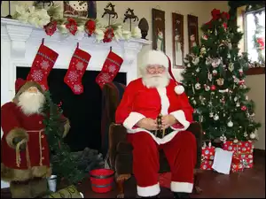 Kominek, Boże Narodzenie, Mikołaj