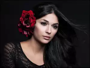 Róża, Kobieta, Makijaż