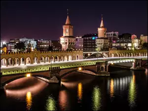 Niemcy, Rzeka, Most, Zabytkowy, Berlin
