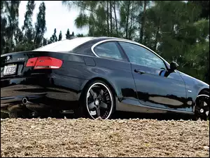 3, Czarne, BMW, Felgi, Seria, E90