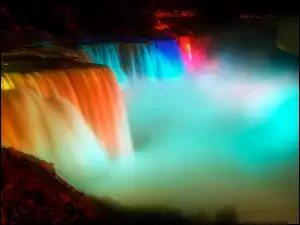 Iluminacje, Wodospad, Niagara