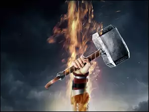 Ogień, Thor, Młot