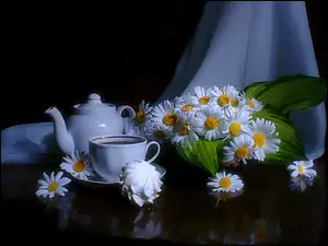 Herbata, Kwiaty, Margerytki