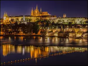 Praga, Most Karola, Czechy, Rzeka