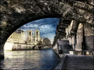Katedra, Francja, Notre Dame, Paryż