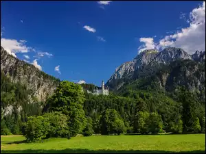 Zamek, Niemcy, Neuschwanstein, Bawaria