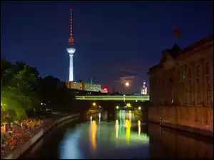 Niemcy, Berlin, Nocą