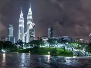 Noc, Malezja, Kuala Lumpur
