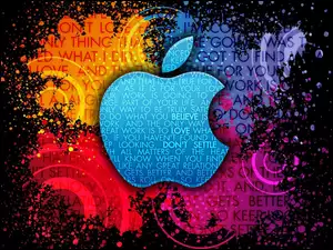 Graffiti, Logo, Apple