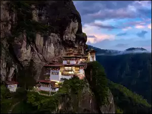 Klasztor, Góry, Buddyjskie, Azja, Świątynie, Skały