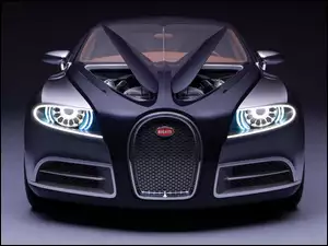 Veyron, Czarny, Bugatti