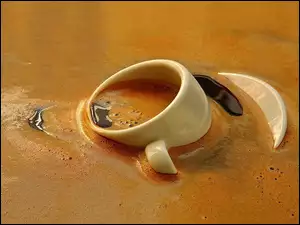 Kawa, Filiżanka