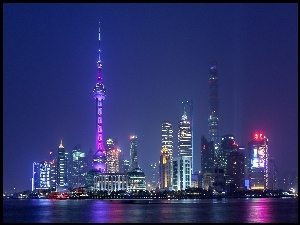 Shanghai, Miasto, Noc