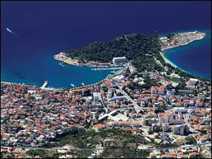 Chorwacja, Morze, Panorama, Miasta