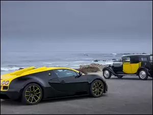 Morze, Samochody, Bugatti Veyron