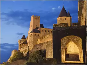 Francja, Forteca, Miasto Carcassonne