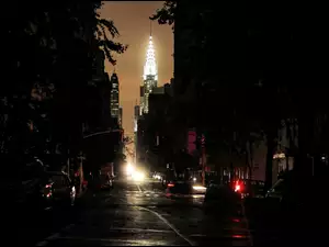 Ulica, New York, Noc