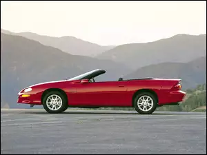 Czerwony, Chevrolet Camaro, Z28