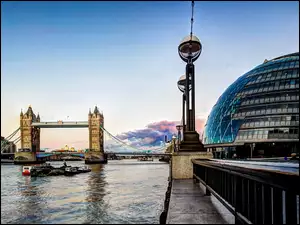 Bridge, Most, Londyn, Rzeka, Tower
