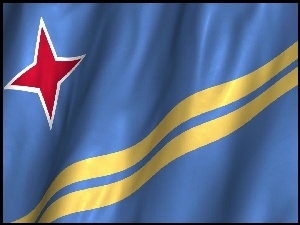Flaga, Aruba