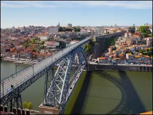 Rzeka, Portugalia, Miasto, Porto, Most