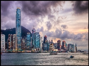Morze, Hong Kong, Miasto