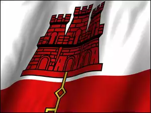 Flaga, Zamorskie, Gibraltar, Terytorium