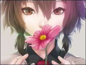 Dziewczyna, Anime, Kwiat, Manga