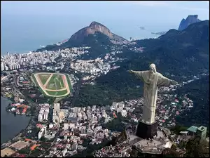 Wzgórza, Brazylia, Miasto, Rio de Janeiro, Statua Chrystusa Zbawiciela